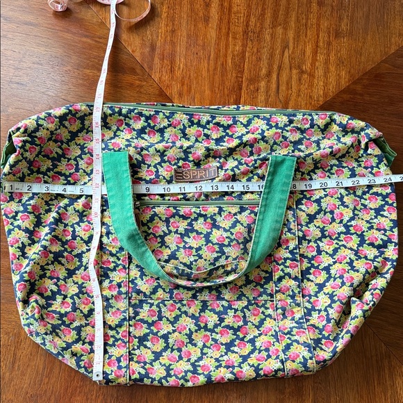 Esprit Vintage 90s Floral Weekender Bag - Picture 7 of 7